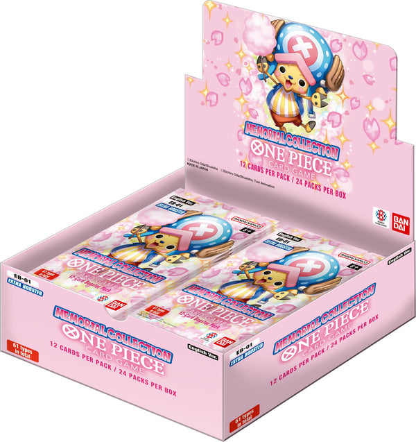 ONE PIECE Card Game – Extra Booster Memorial Collection EB-01 Booster Box
