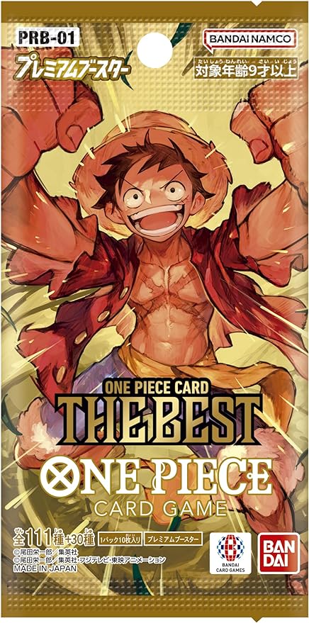 ONE PIECE Card Game – Premium Booster The Best PRB-01 Booster Box