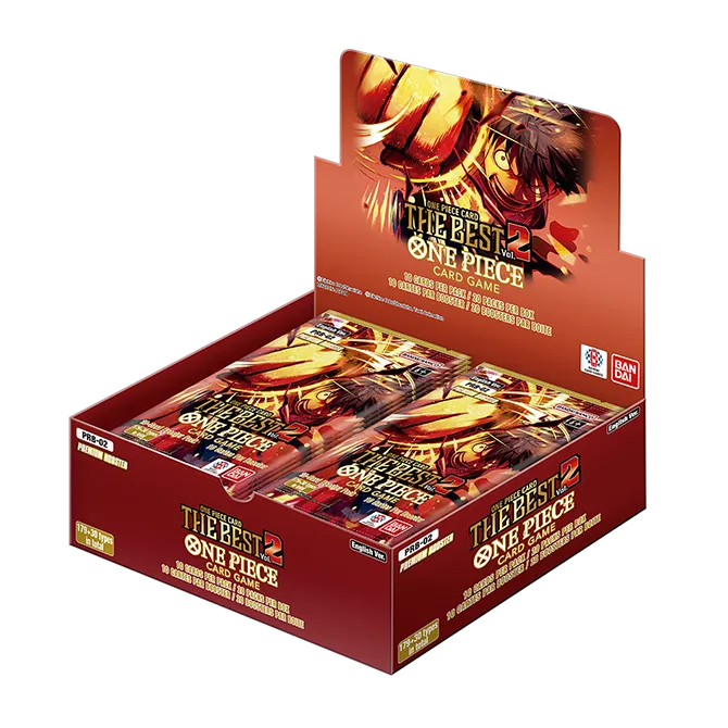 ONE PIECE Card Game – Premium Booster The Best Vol.2 PRB-02 Booster Box