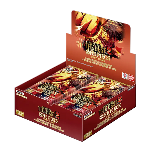 ONE PIECE Card Game – Premium Booster The Best Vol.2 PRB-02 Booster Box